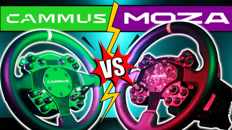 MOZA R9 (RS V2) vs CAMMUS C12 — Battle of the Compact Powerhouses